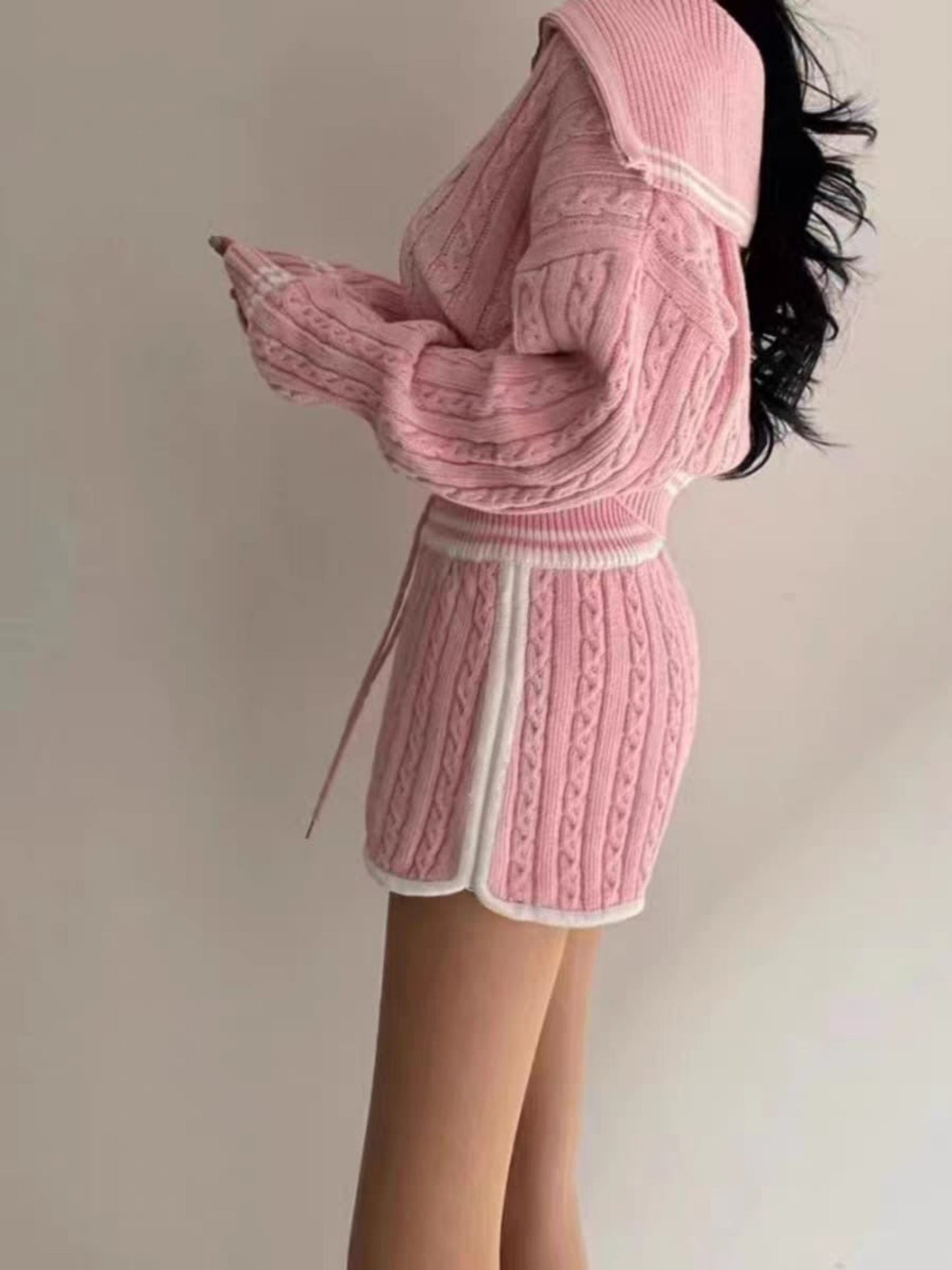 Bred Woolen Co Ord Set