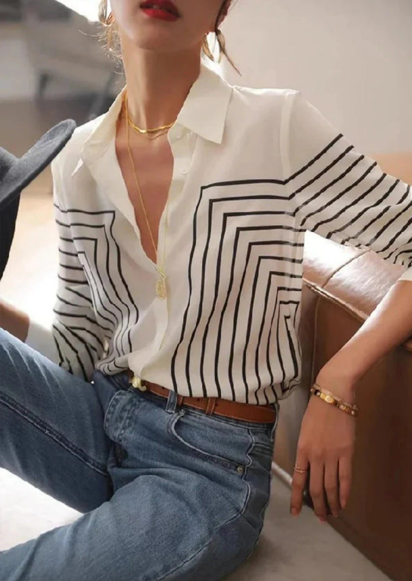 Liza Striped Shirt