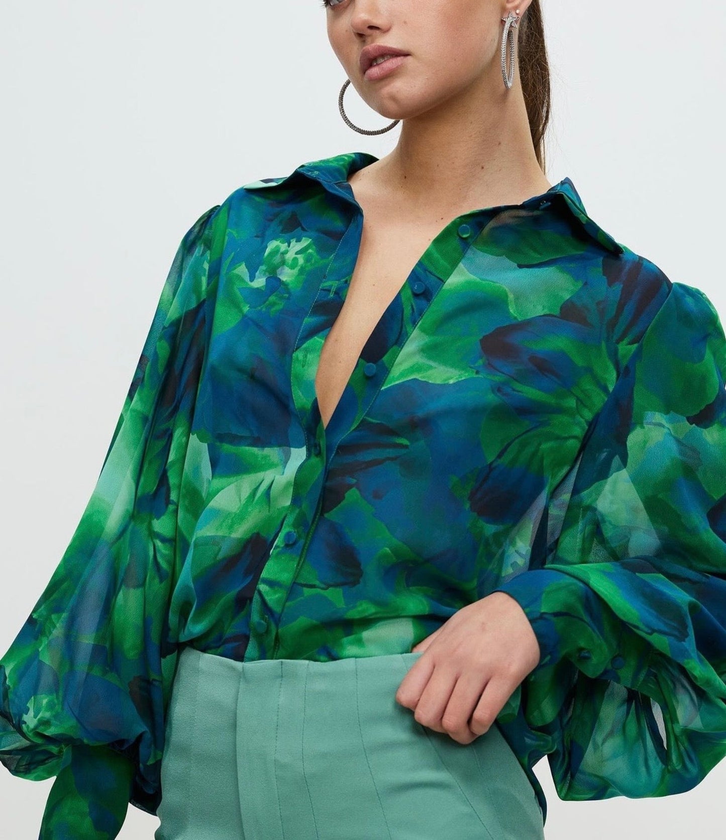 Zeba Printed Shirt