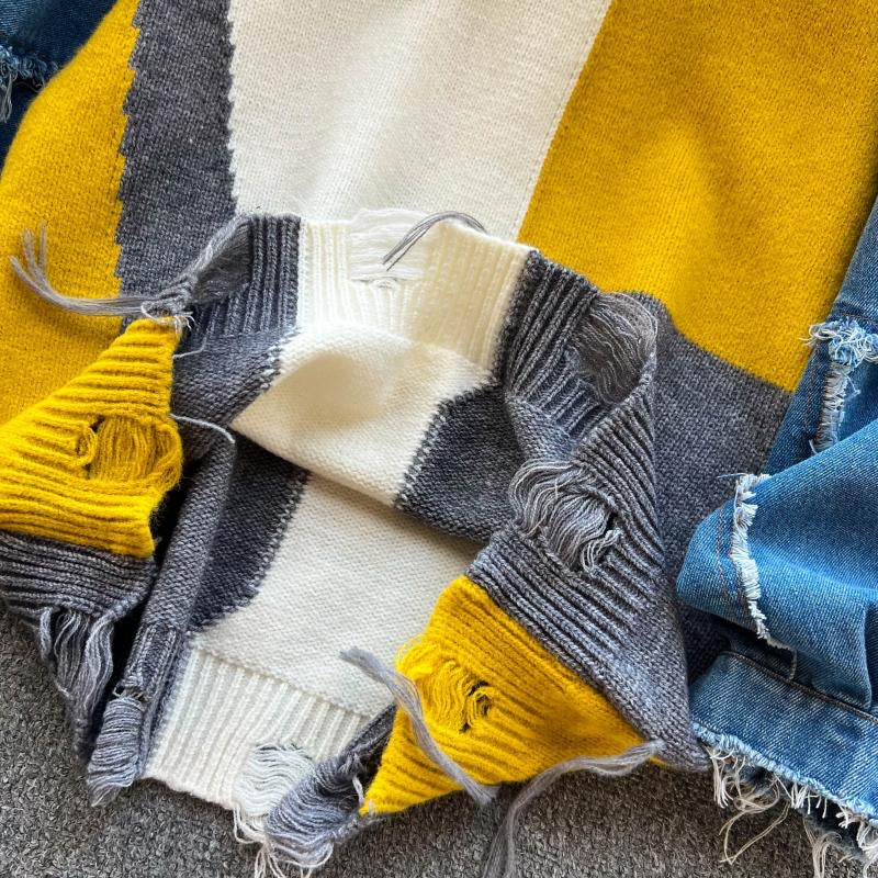Javiour Smiley Oversized Pullover