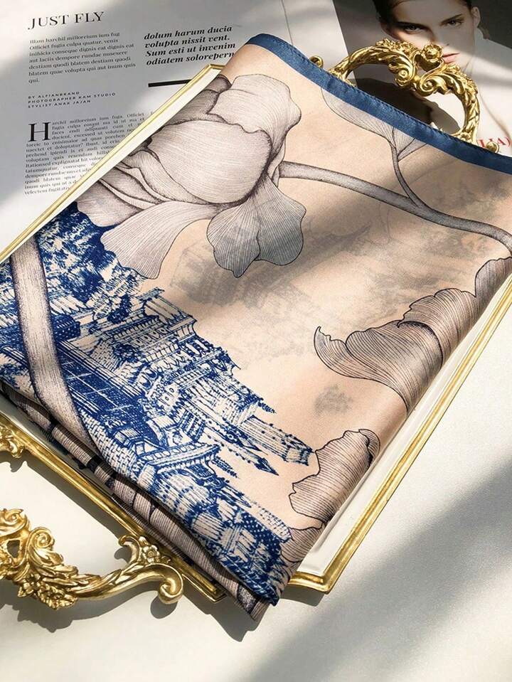 Rachel Luxury Silk Scarf