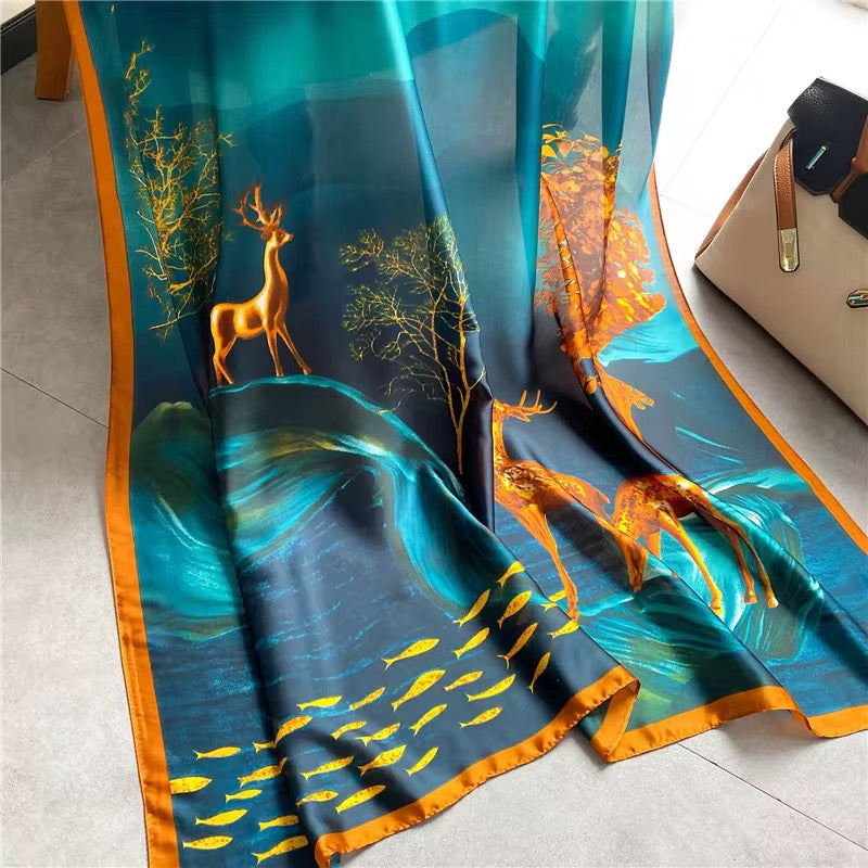 Bailey's Luxury Silk Scarf