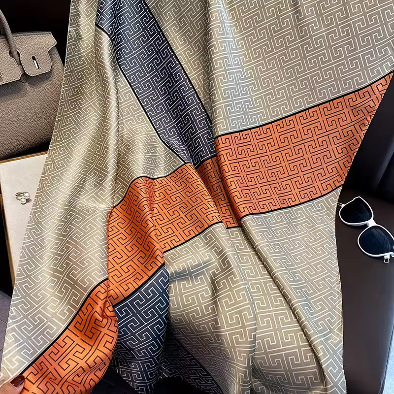 Dalmatian Luscious geometric Scarf
