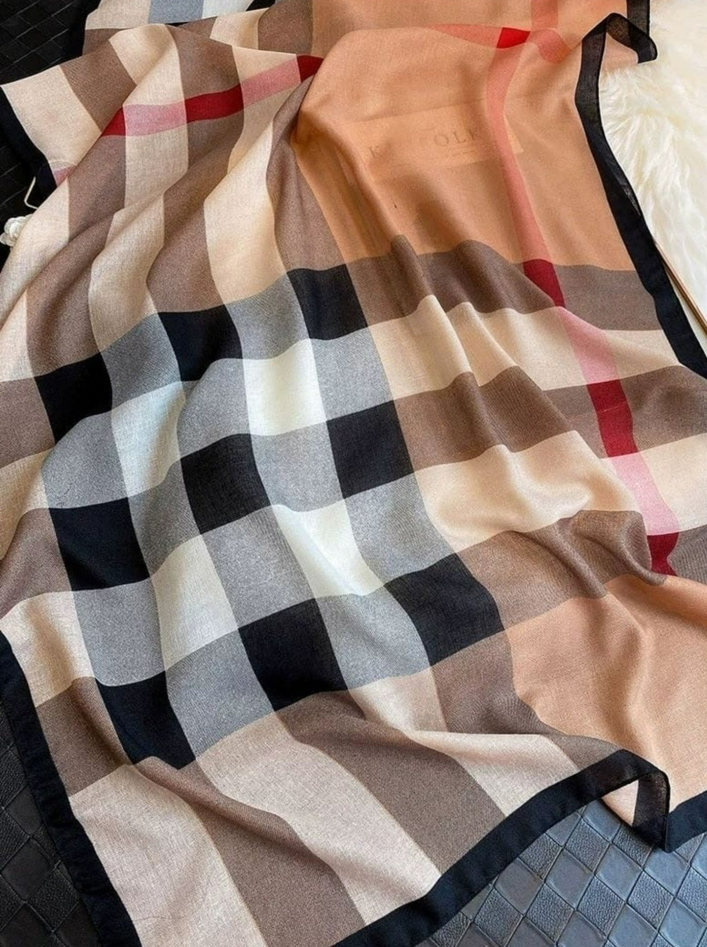 Meca Checked Scarf