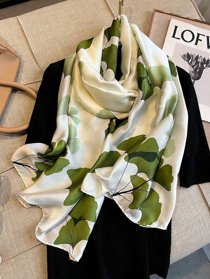 Nissa Floral Silk Stole