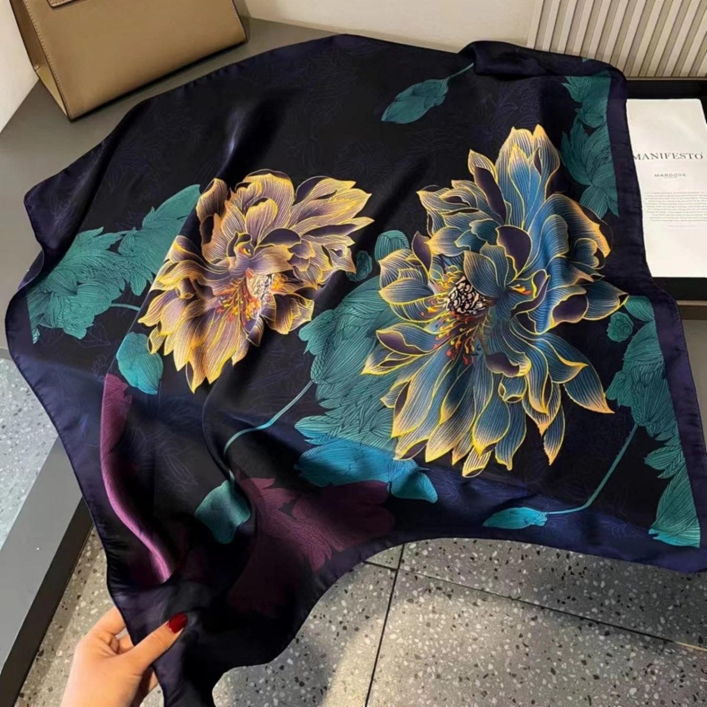 Barnard Silk Scarf