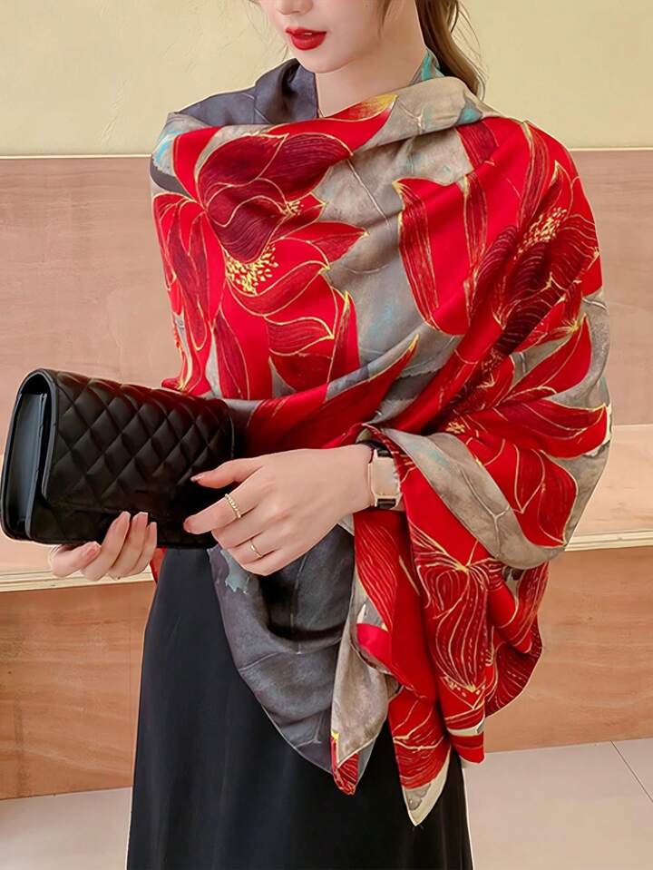 Boxy Luscious Silk Scarf