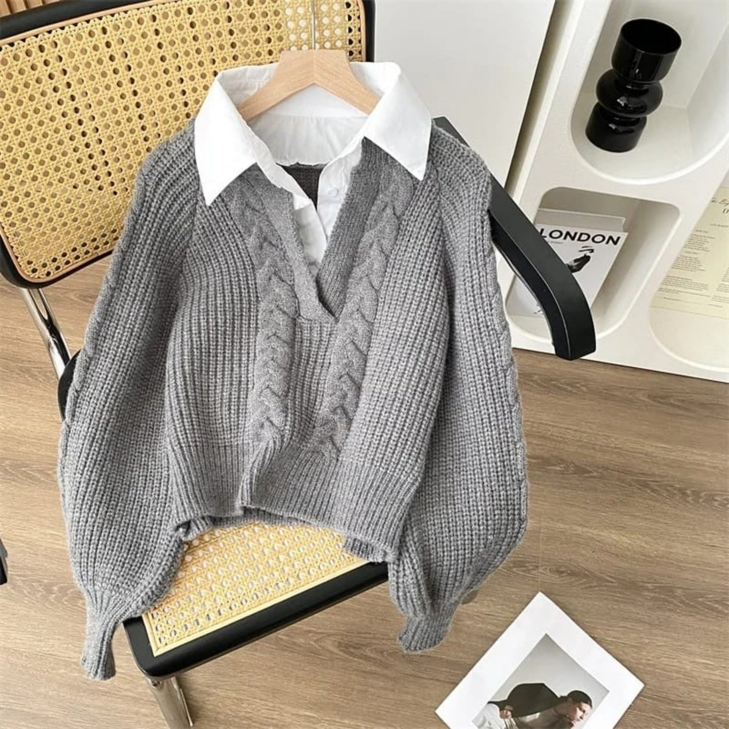 Jacob Cable Knit Sweater