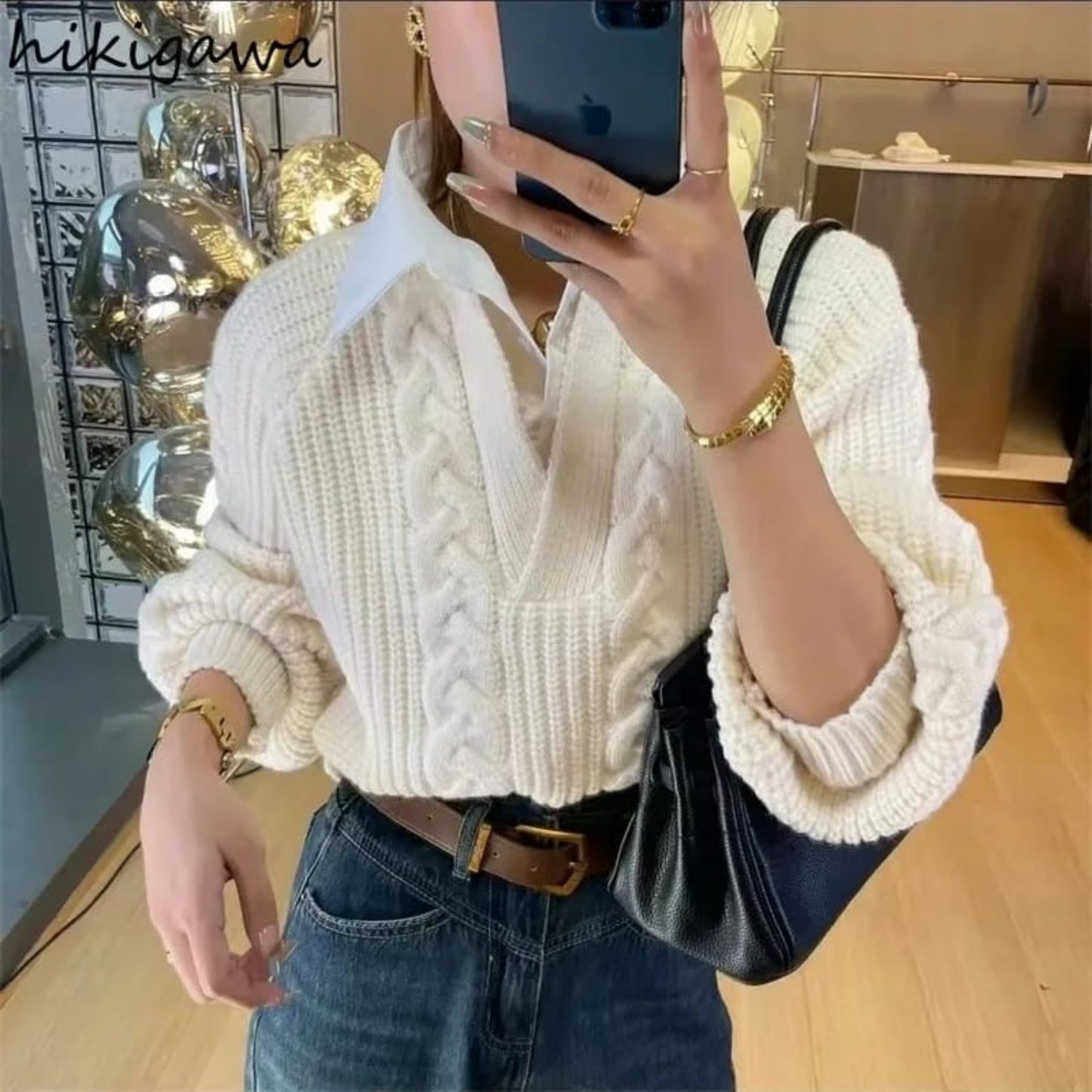 Jacob Cable Knit Sweater