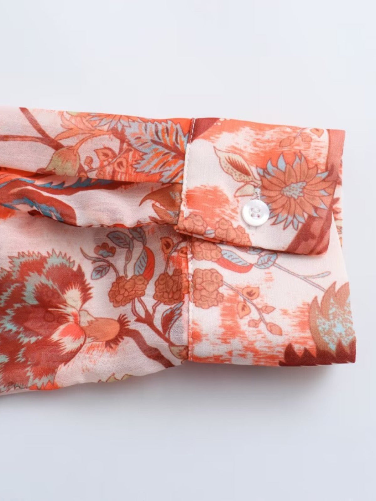 Magsta Sheer Printed Shirt