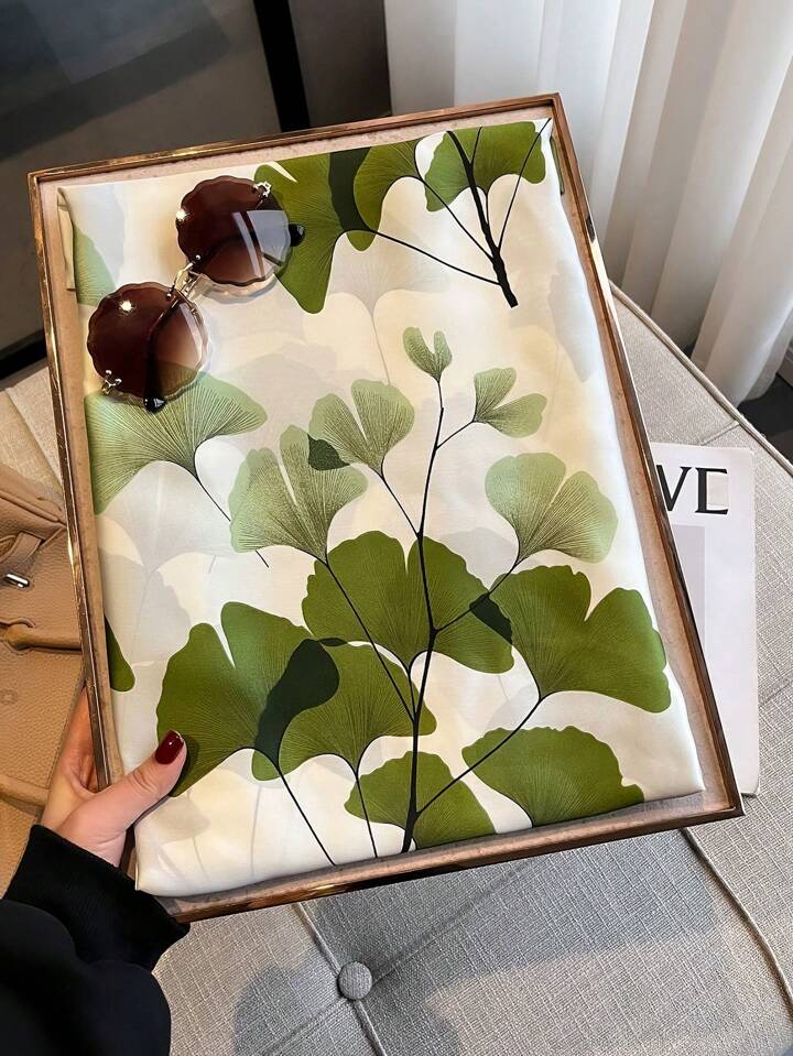 Nissa Floral Silk Stole