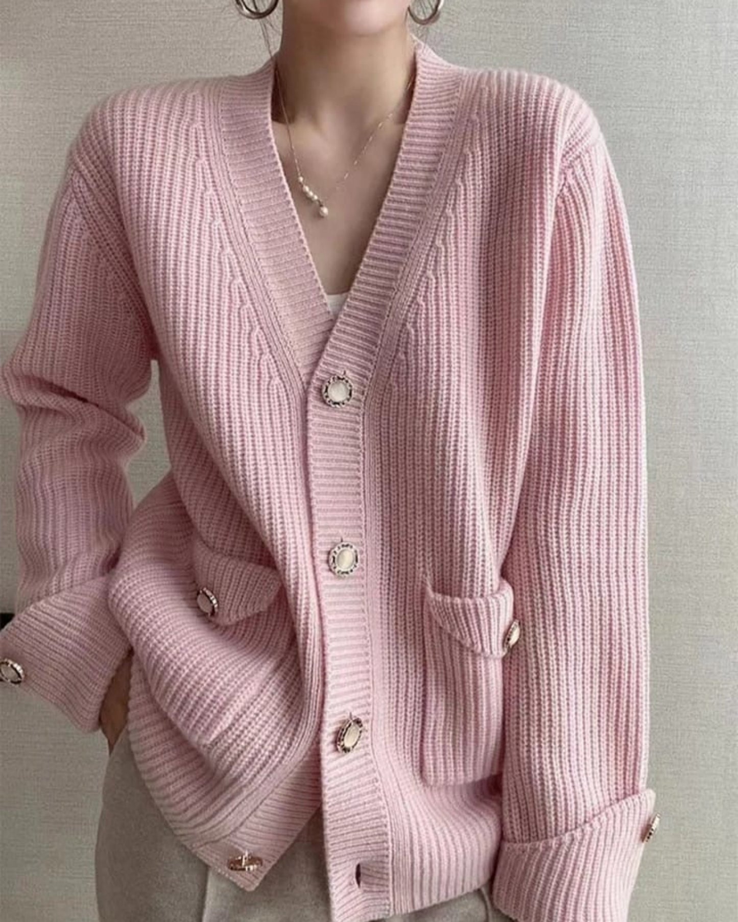 Barbara Buttoned Sweater