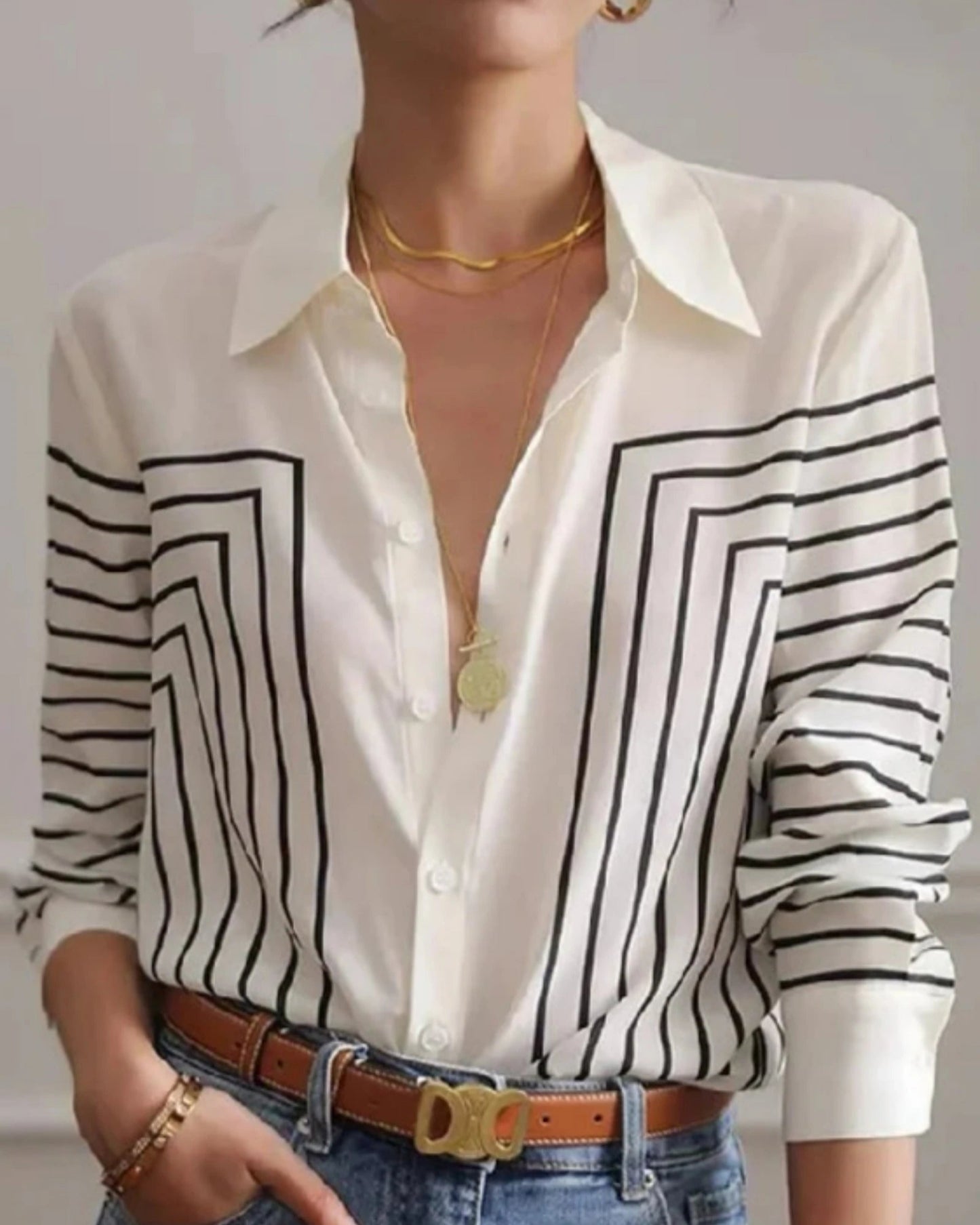 Liza Striped Shirt