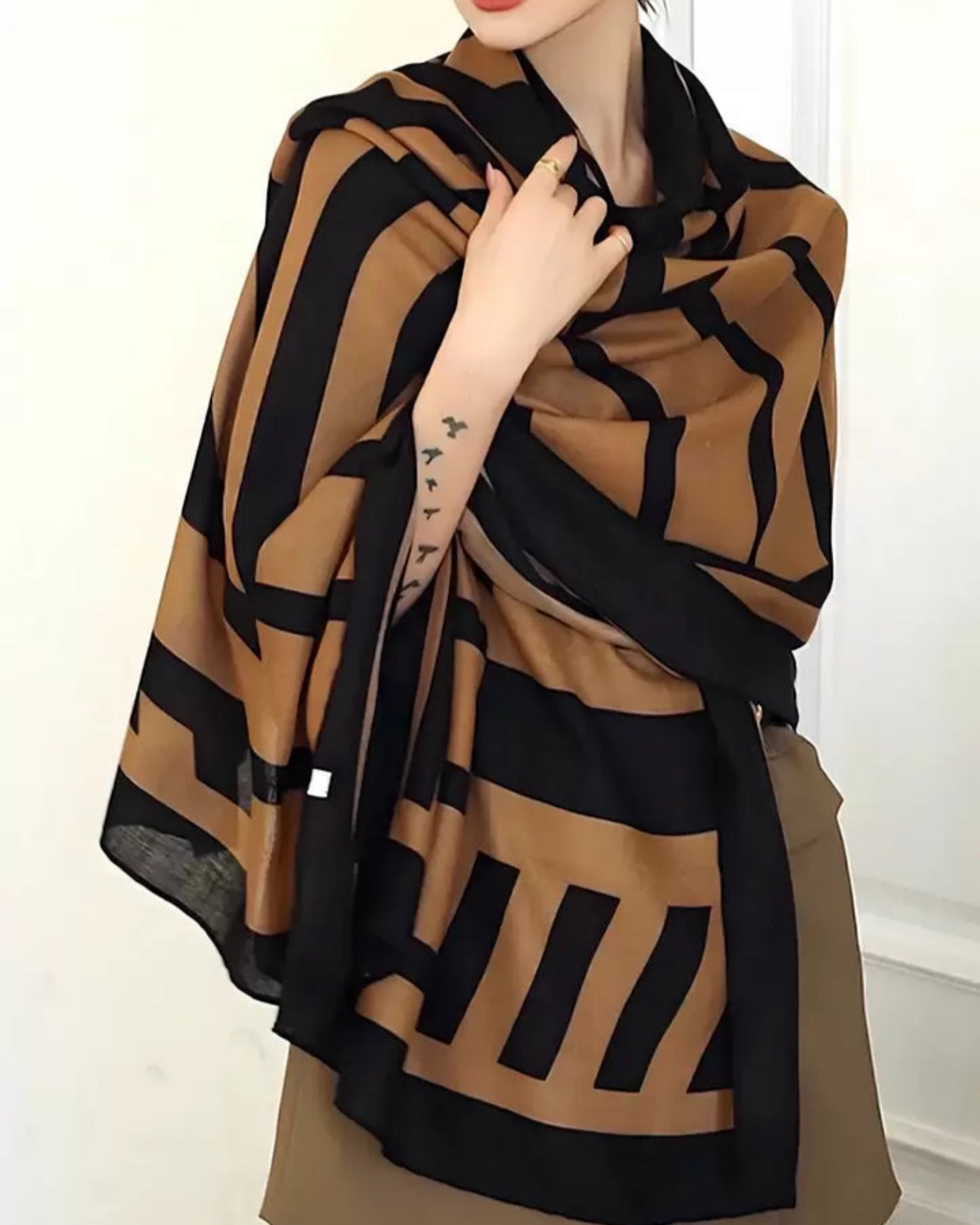 Empire Stride Cotton Stole