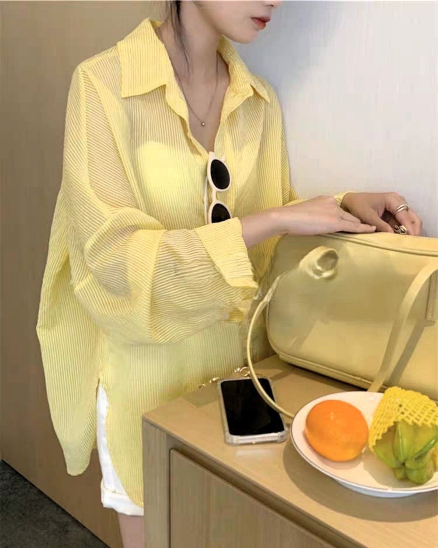 George Striped Oversized Shirts
