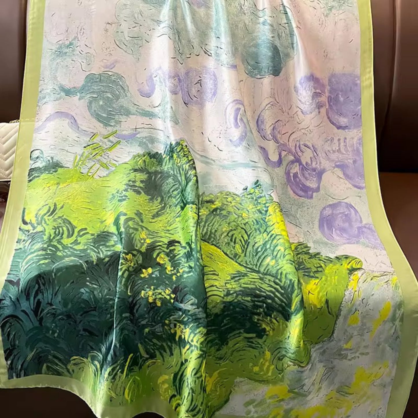 Pastel Meadow Luxe Stole