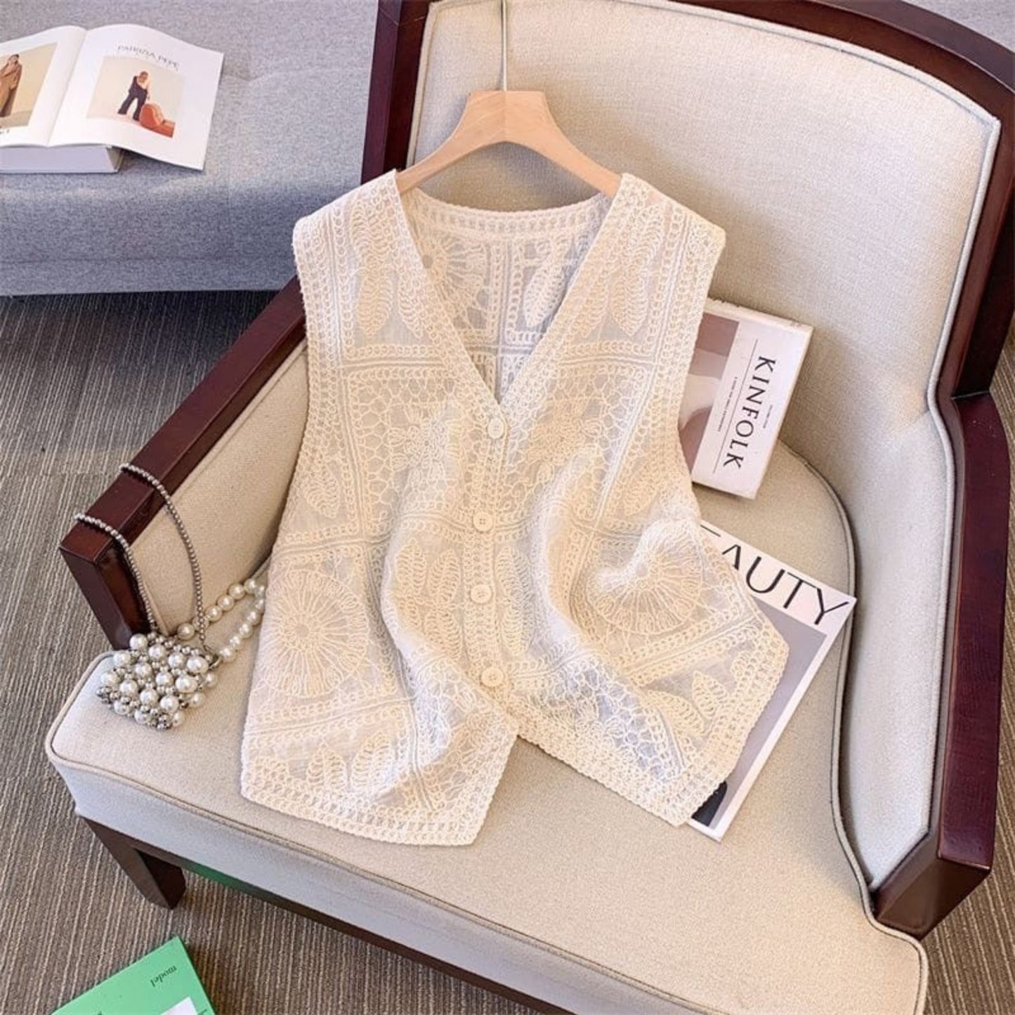 Pearl Dusk Waistcoat
