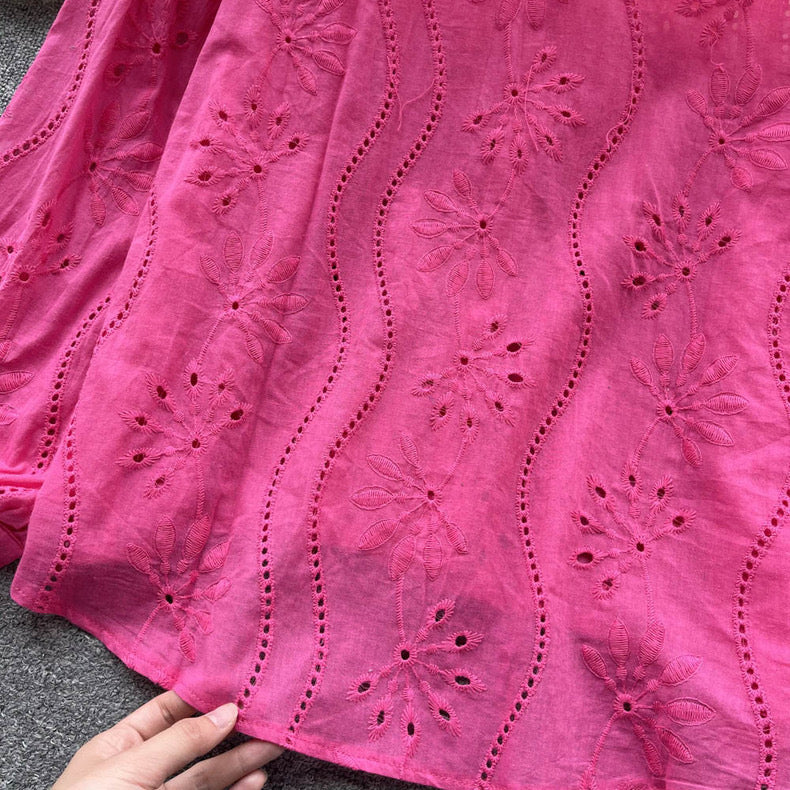 Zana Cotton Cutwork Shirt