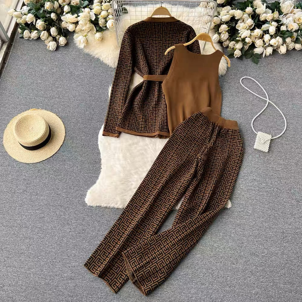 Moir 3 pieces Co ord set