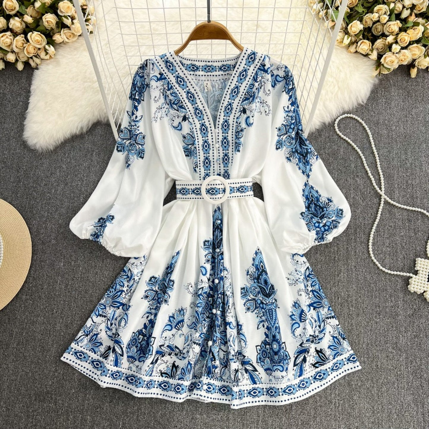 Pleora Statement Dress