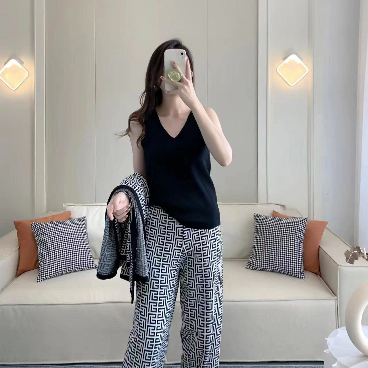 Moir 3 pieces Co ord set