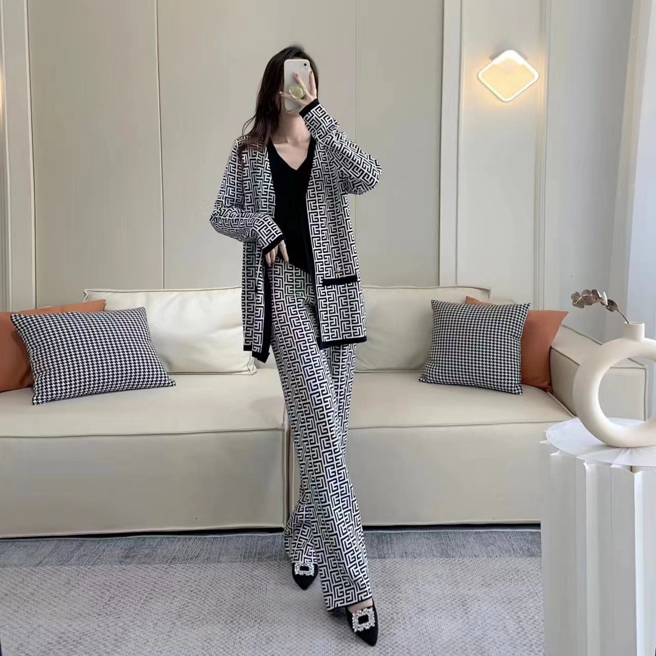 Moir 3 pieces Co ord set