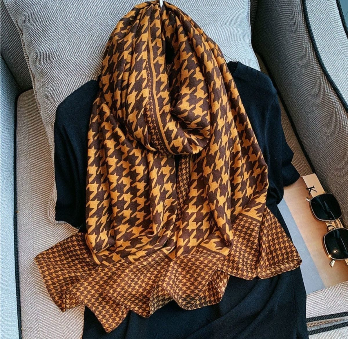 Jessica Opulent Geometric Scarf