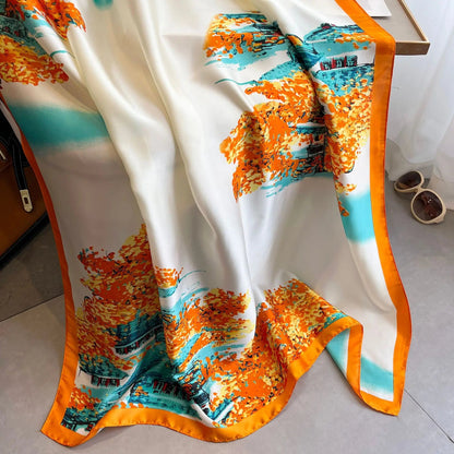 Avlin Luxury Silk Scarf