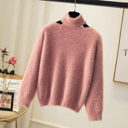 Cleo Collar Cut Sweater