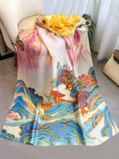 Din Luxury Silk Scarf