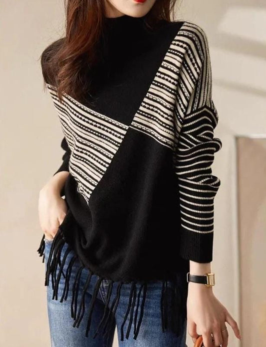 Vita Fringed Sweater