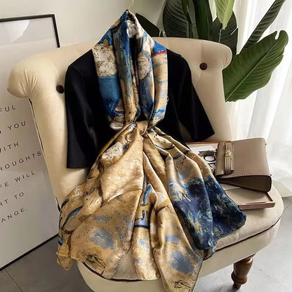 Ivy Luxury Silk Scarf