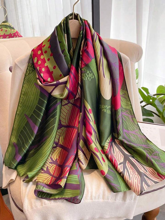 Faster Luxury Silk Scarf
