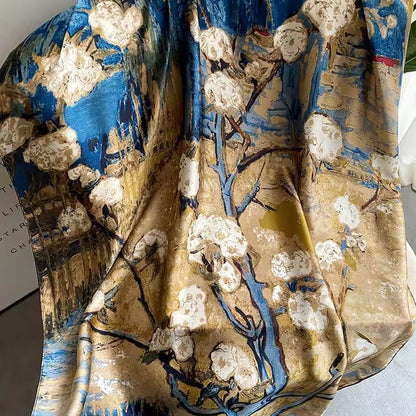 Ivy Luxury Silk Scarf