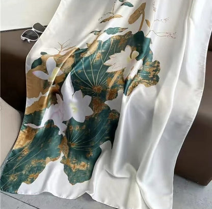 Floral Fantasia Silk Stole