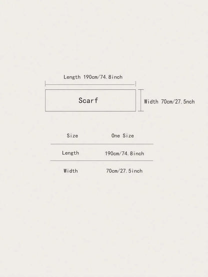 Metallic Weave Monogram-Style Wrap