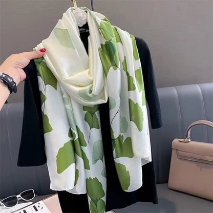 Nissa Floral Silk Stole