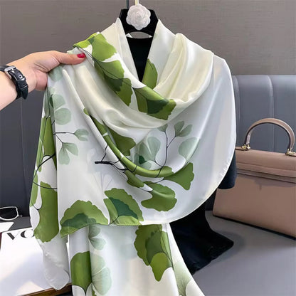 Nissa Floral Silk Stole