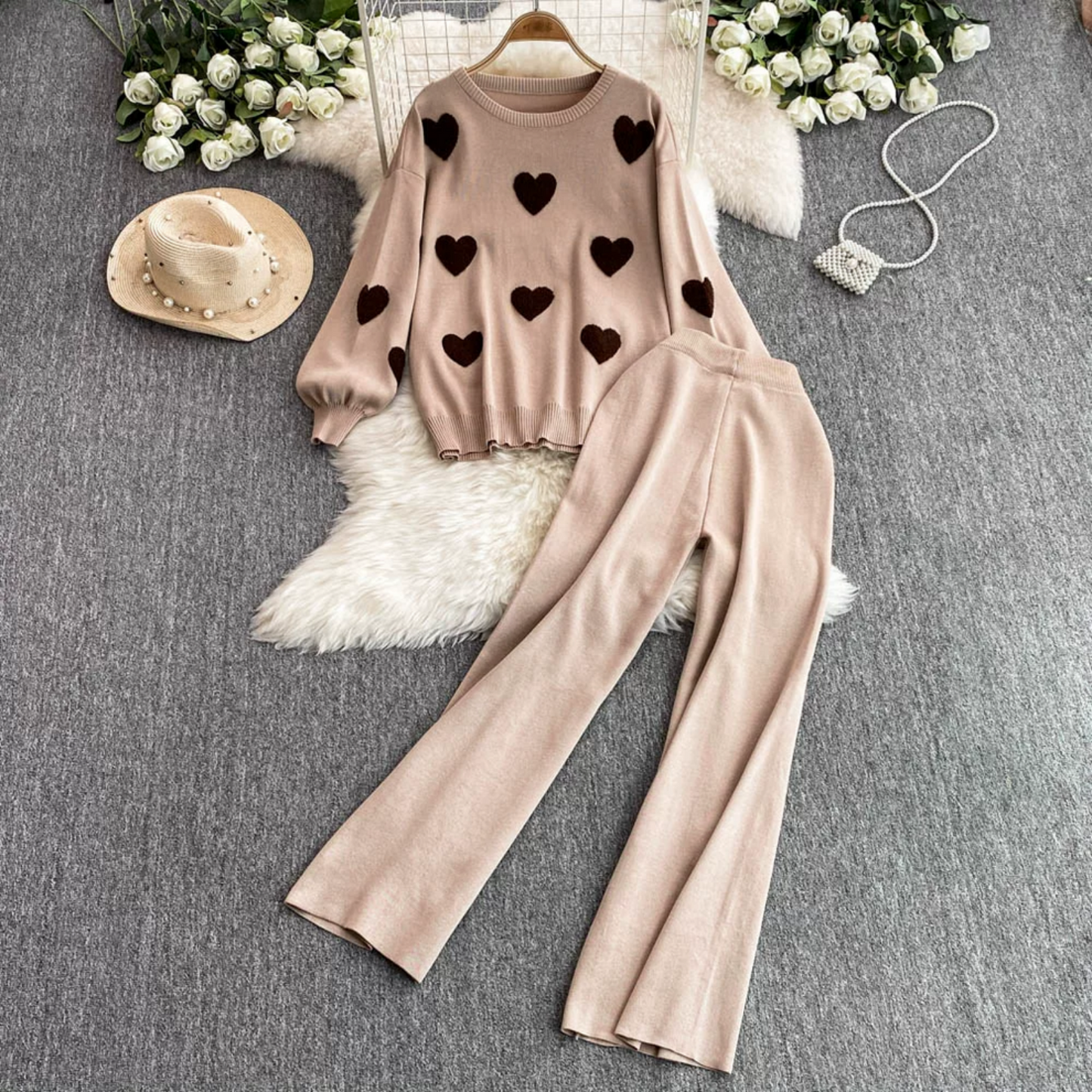 Cupid Hearts Co Ord Set