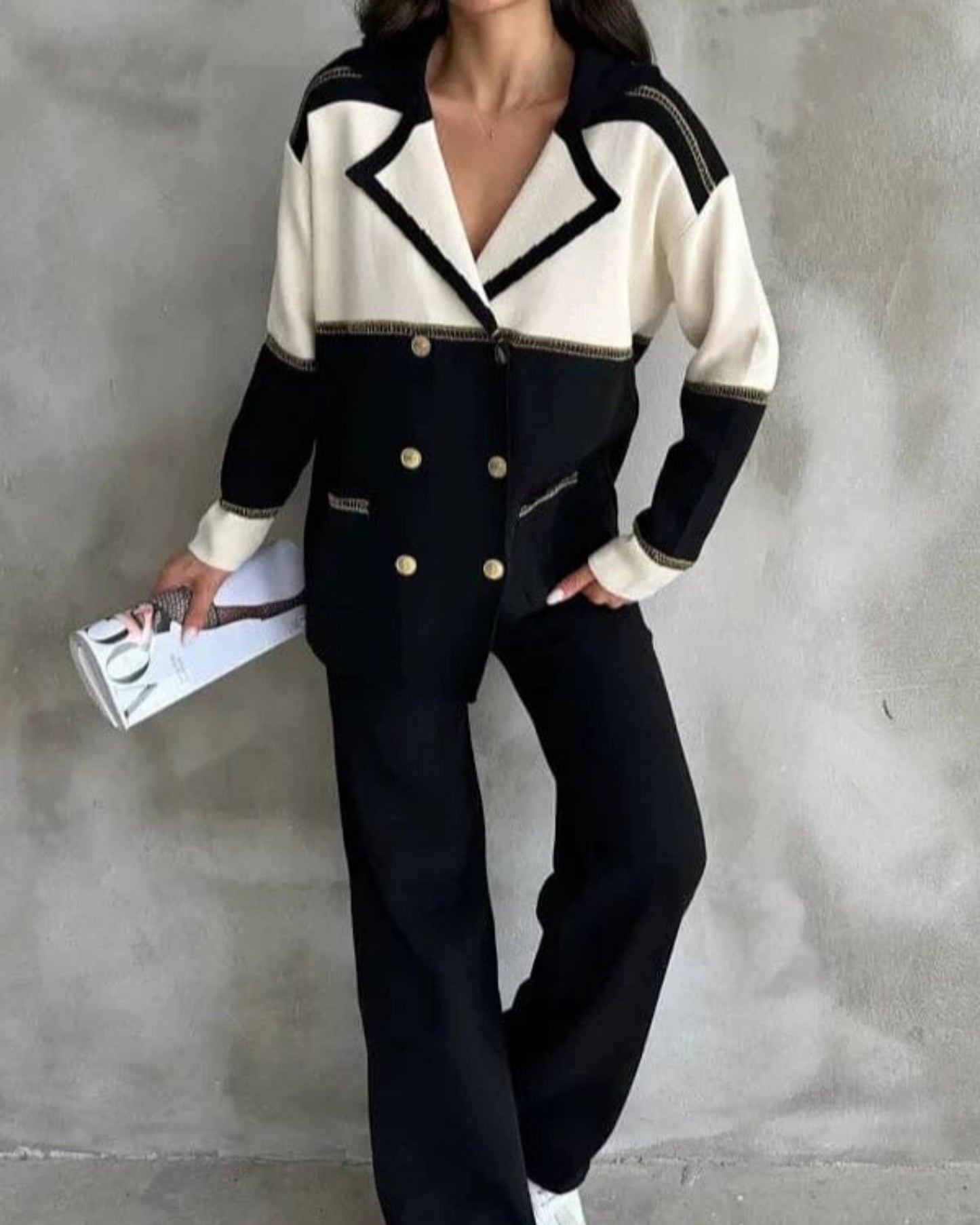 Donna Blazer Co Ord Set