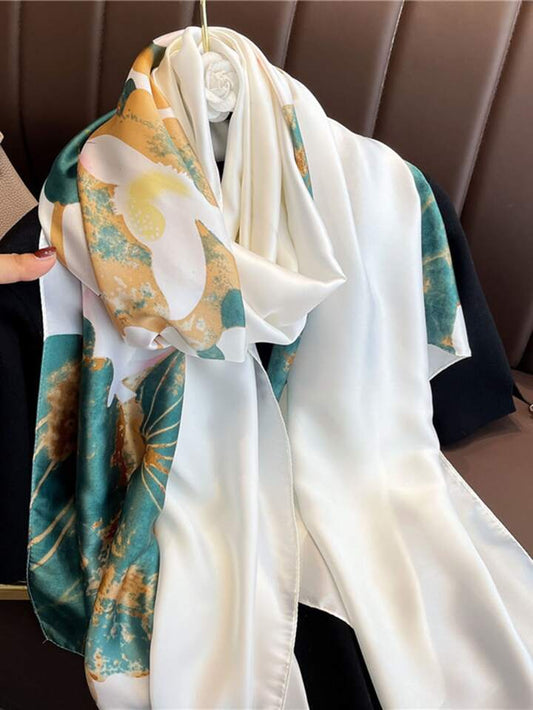 Floral Fantasia Silk Stole