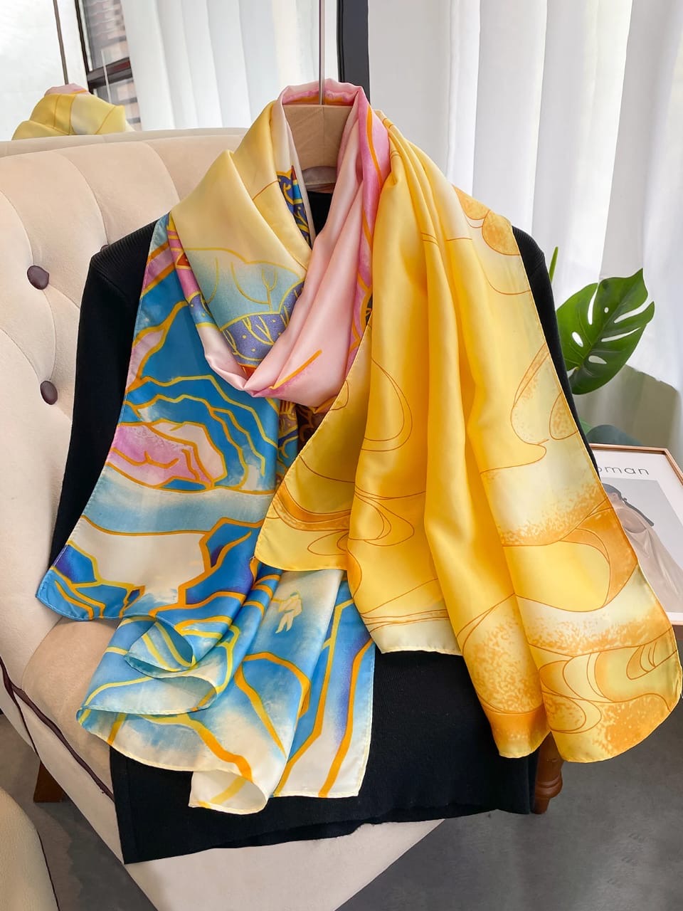 Din Luxury Silk Scarf