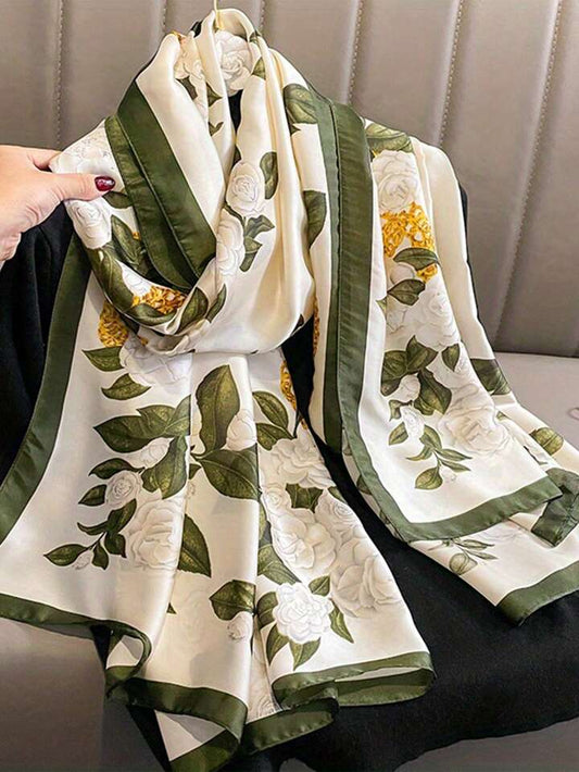 Biz Opulent Bloom Satin Scarf