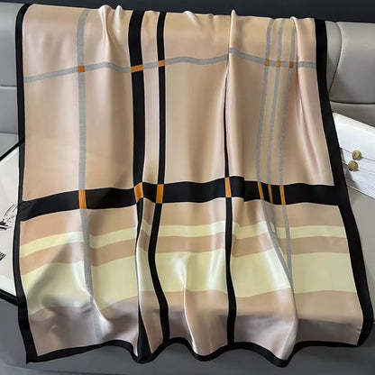 Autumn Hues Plaid Luxe Scarf