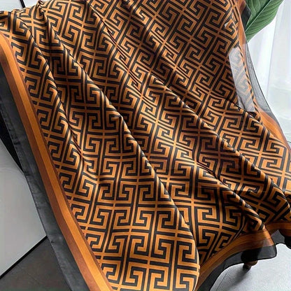 Bronze Luxury Silk Scarf