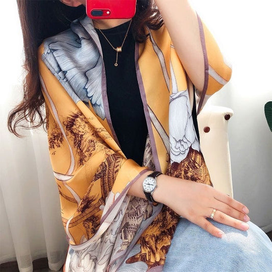 Besy Luxury Silk Scarf