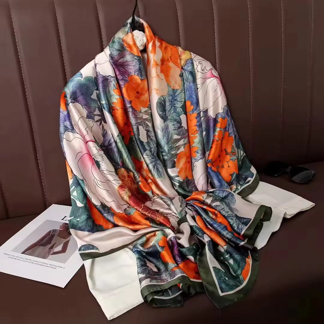 Daina Luxury Silk Scarf