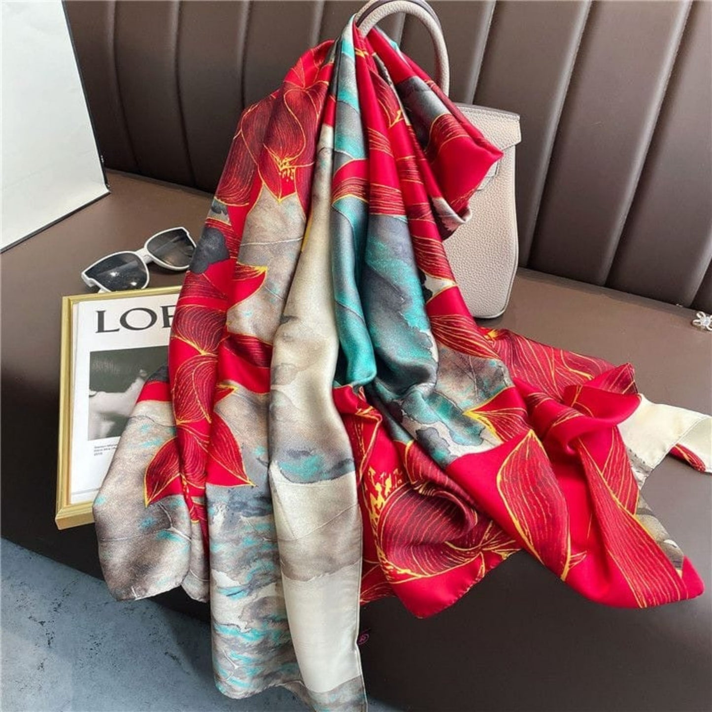 Boxy Luscious Silk Scarf