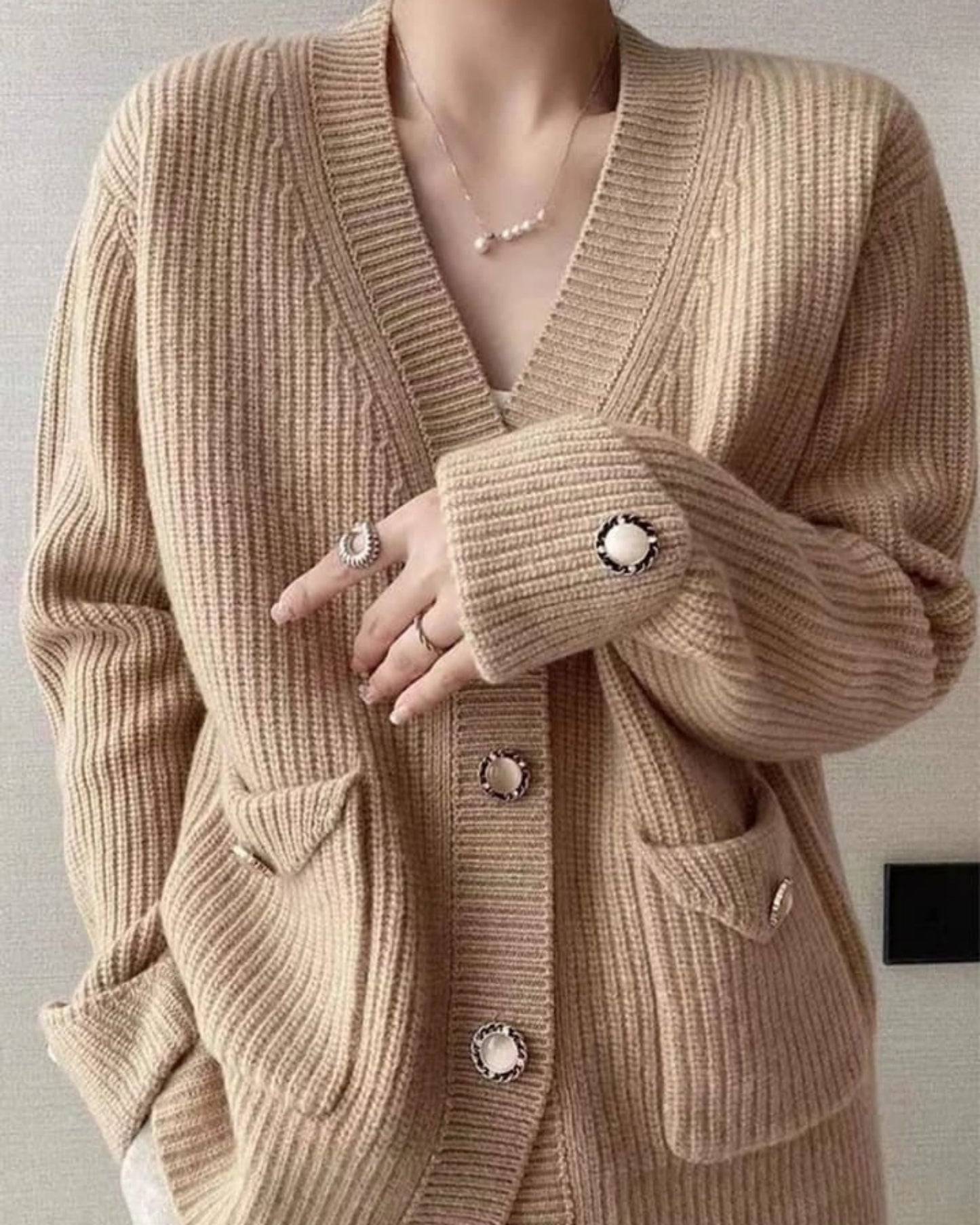 Barbara Buttoned Sweater