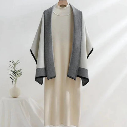 Boulve Statement Winter Dress With Stole